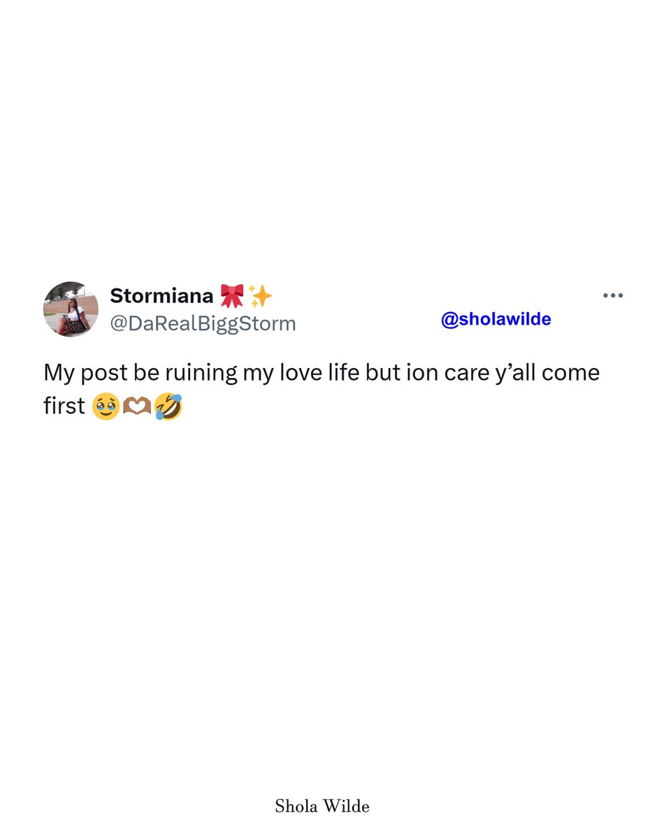 SholaWilde's tweet image. #funnyshit