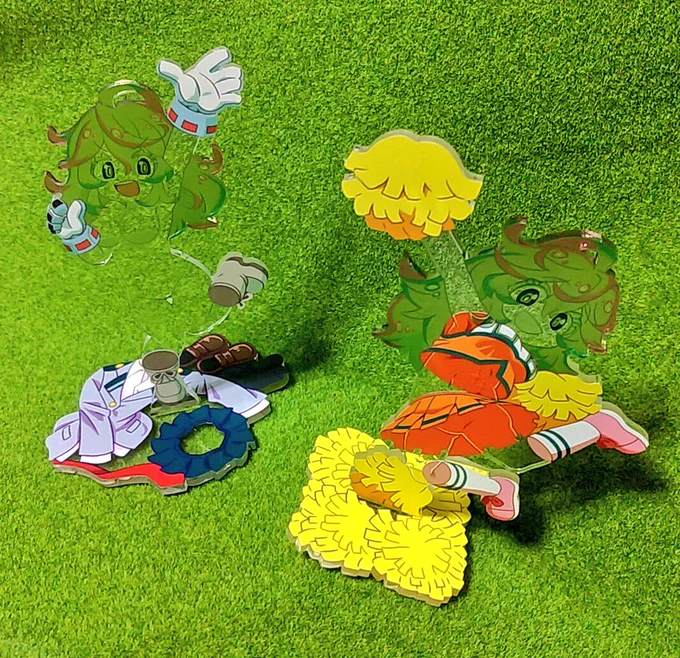 ワイのつくったKENZENな葉隠ちゃんアクスタ
