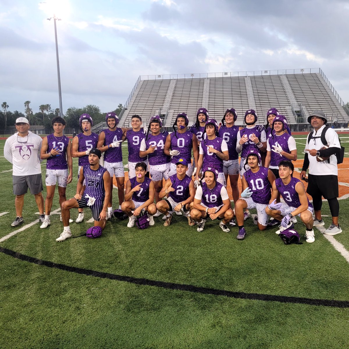 Congratulations to <a href="/WHSbrotherhood/">Weslaco Panther Football</a> for taking the final spot <a href="/Texas7on7/">Texas 7on7 Organization</a> State Tournament #txhsfb #tx7on7 <a href="/dctf/">Dave Campbell's — TexasFootball.com</a>