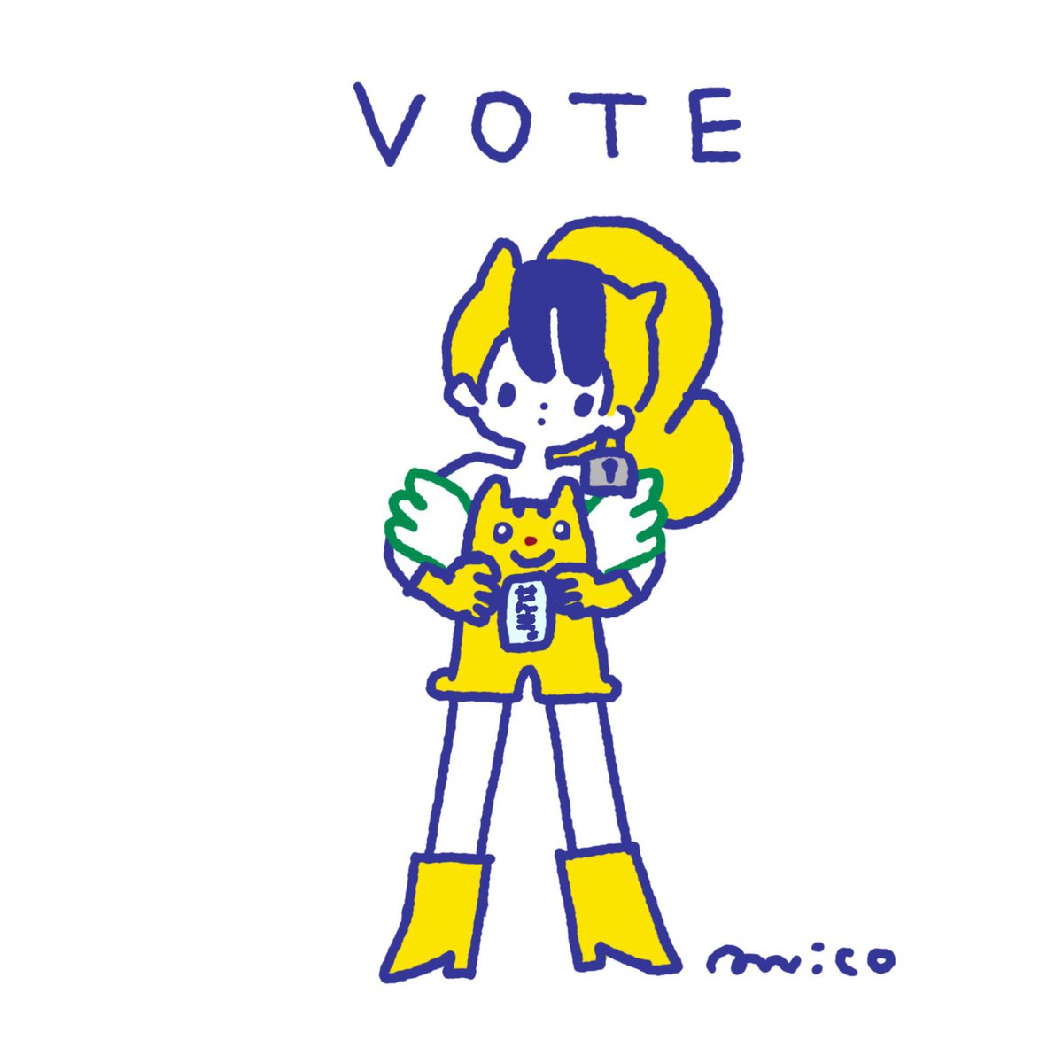parico (@parirobo) on Twitter photo 投票した✍️🗳️ 投票した✍️🗳️