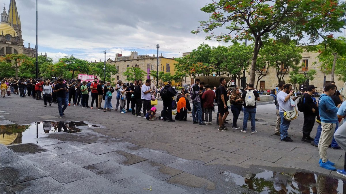 Pokémon GO GDL (@pokemongo_gdl) on Twitter photo Increíble el Apoyo Hoy durante Día de la Comunidad Jangmo-o en Plaza de la Liberación de Guadalajara, México ¡Gracias por Dona Tapitas al <a href="/bancodetapitas/">🎗 Banco de Tapitas</a>! #PokemonGOCommunityDay 🥰🇲🇽💥⚡
#PokémonGO #GDL #Pokémon Increíble el Apoyo Hoy durante Día de la Comunidad Jangmo-o en Plaza de la Liberación de Guadalajara, México ¡Gracias por Dona Tapitas al <a href="/bancodetapitas/">🎗 Banco de Tapitas</a>! #PokemonGOCommunityDay 🥰🇲🇽💥⚡
#PokémonGO #GDL #Pokémon