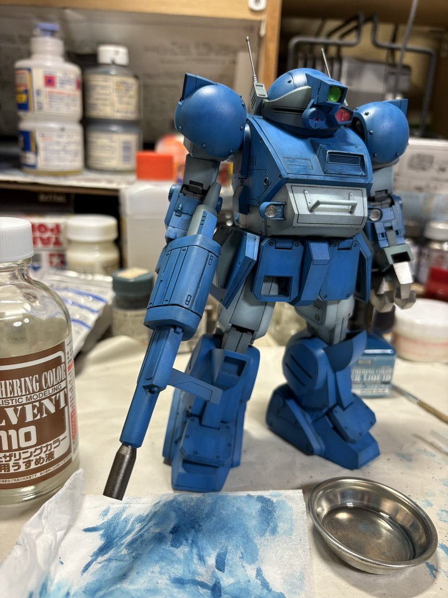 FsEMxK33R7XbIs0's tweet image. フィルタリング慣れると面白いな😚
#アニメカフェス2  #ラビドリードッグ
#ボトムズ　#工房いやさか