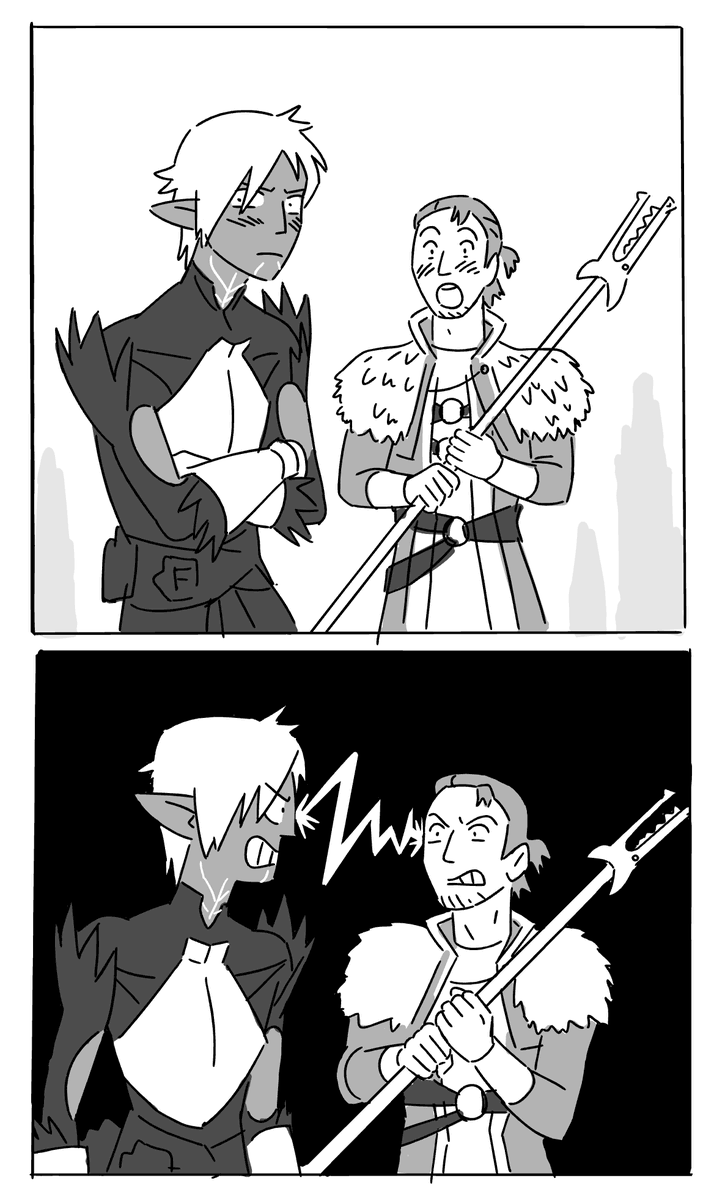 i just think that adding a beach episode to Dragon Age 2 would have really upped the stakes