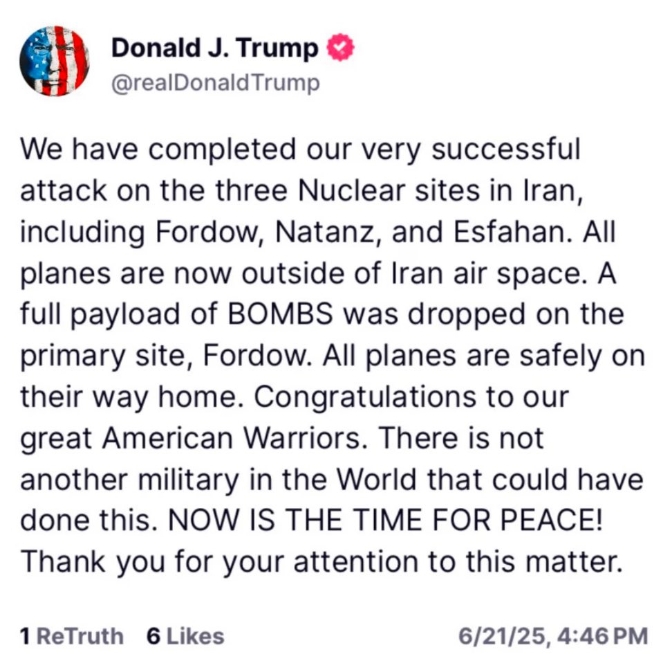 Búmm og friður sé með yður.