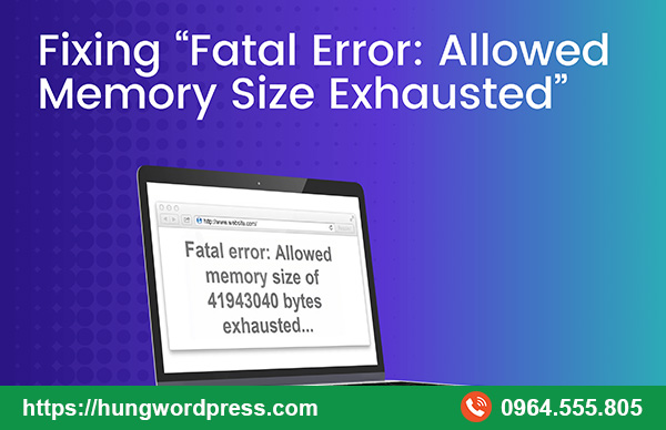 hungwordpress's tweet image. Fatal error allowed memory size exhausted WordPress – Cách khắc phục đơn giản, dễ hiểu
hungwordpress.com/fatal-error-al…
#WordPressError #FatalErrorMemorySize #KhắcPhụcLỗiWordPress #FixWordPressError #WPConfig #TăngBộNhớPHP #HostingSupport #WebTips #WebsiteMaintenance