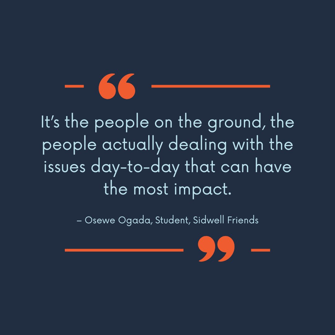 Students reflect on the importance of grassroots involvement in creating meaningful change within communities.

Learn more about the student journey creating exhibitions of service.

nmcfs.org/resources/crea…