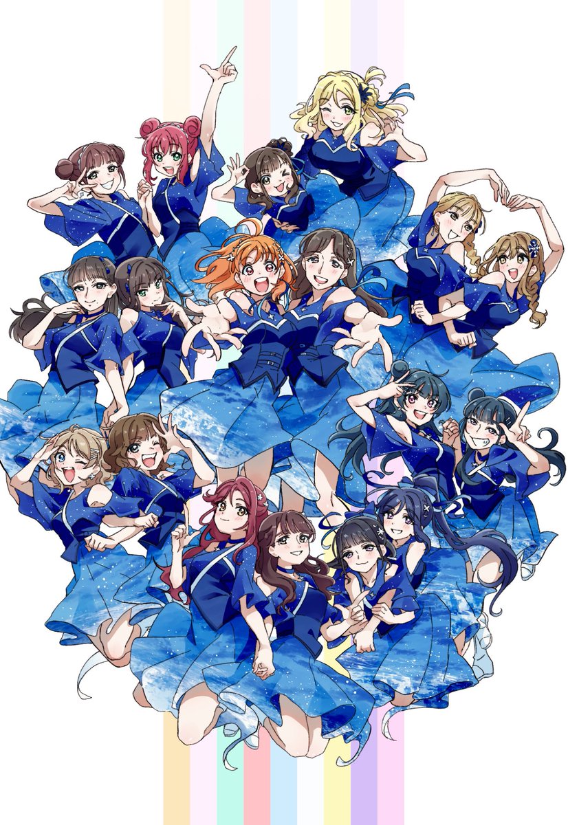 akira_hjk's tweet photo. 18人を好きになれて良かった！
元気にいきましょう
 #Aqours_finale_Day2 https://t.co/3hMny1TeDj