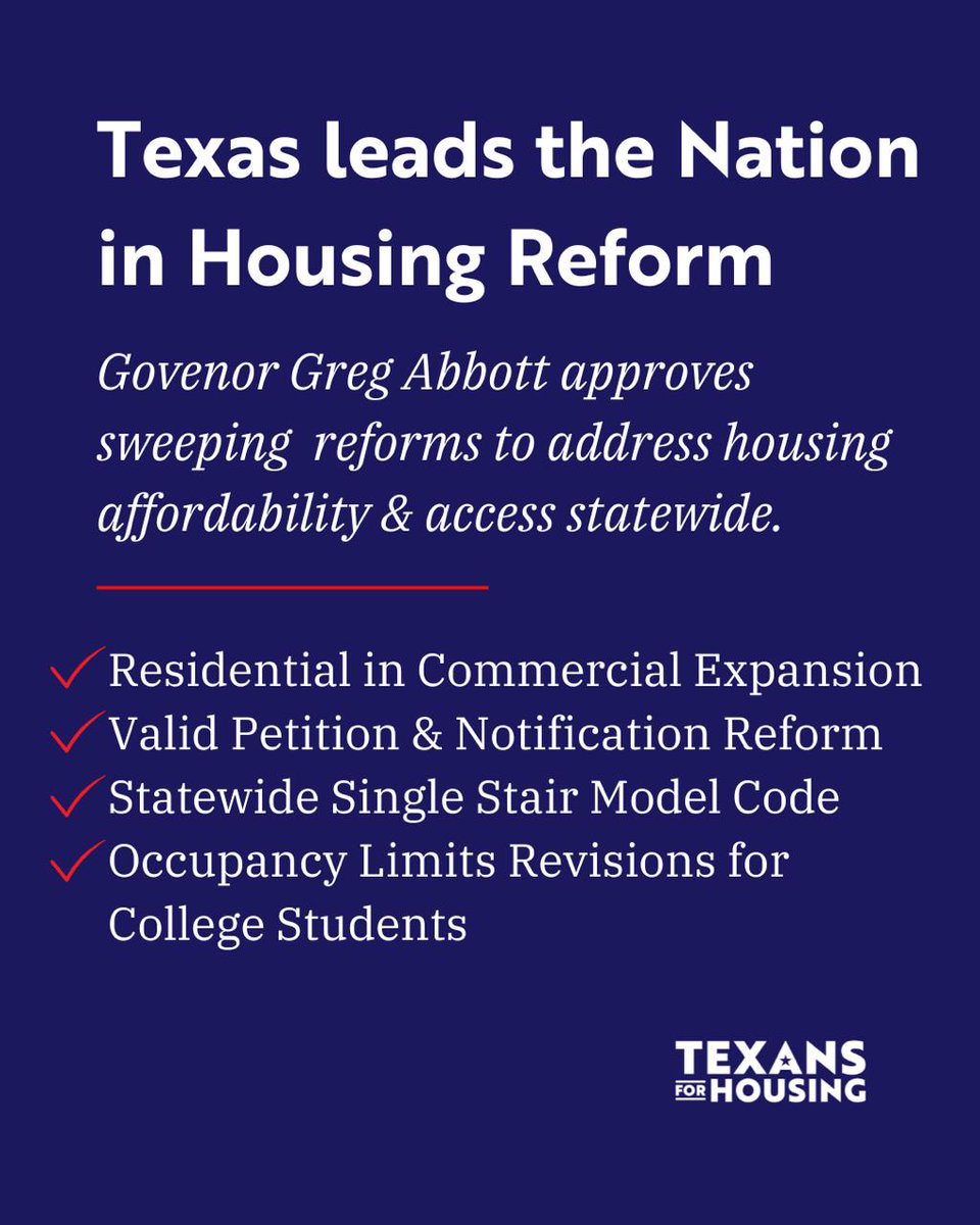 Texans for Housing tweet media