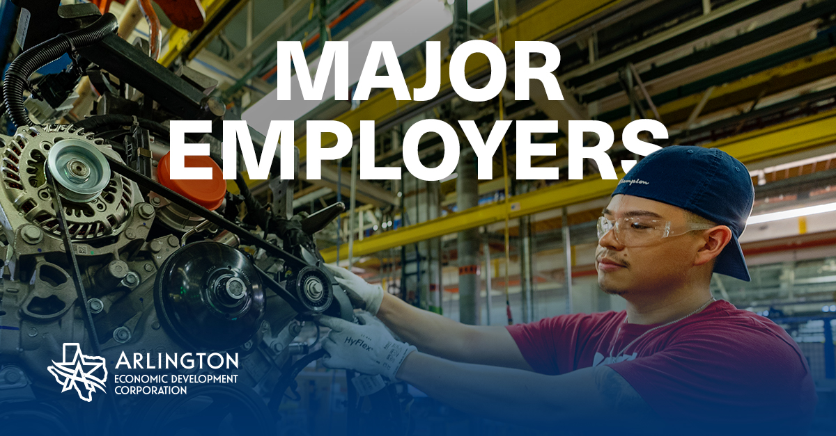 Looking for the ideal location for your business? Arlington, TX stands out as a hub for major industries – strategically located in the center of the DFW region, globally connected and powered by a skilled workforce. 

With a pro-business mindset, strong infrastructure, and