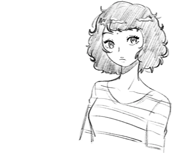 Kawakami is easier to draw even thought she's as gourgeous 