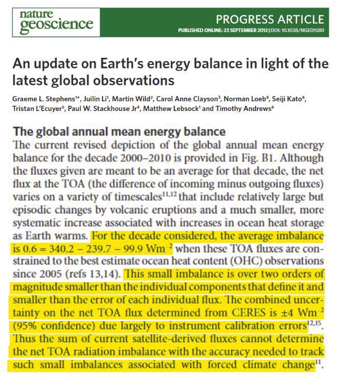 Okay. 

I have never said that the planet hasn’t been warming in recent decades, nor have I ever denied that human activities have had some impact on it.

My position is crystal clear and rather simple.

The planet has warmed by ~1.2°C since 1850, although we don’t actually know
