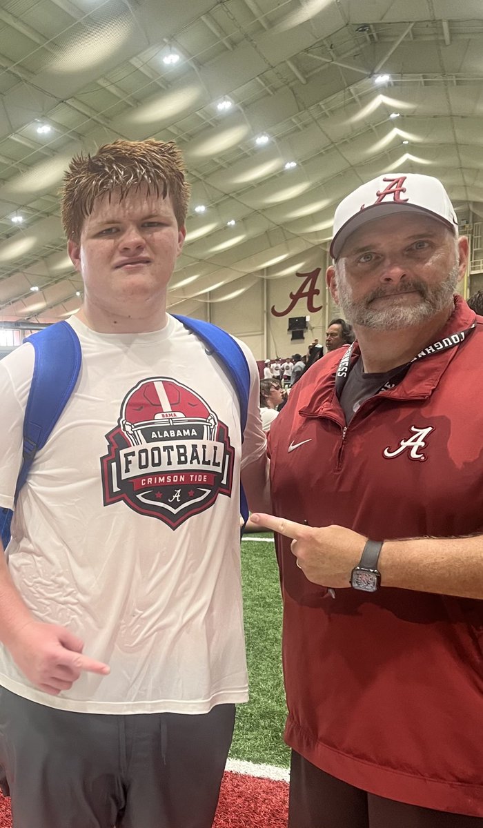 JWest_79 (@79jwest97977) on Twitter photo What a day <a href="/AlabamaFTBL/">Alabama Football</a> 🔥
Always great learning from the best <a href="/CoachCKap/">Chris Kapilovic</a> <a href="/KadynProctor1/">Kadyn Proctor</a> 💯💪🏻Thank you for having me and a great camp
<a href="/KalenDeBoer/">Kalen DeBoer</a> <a href="/GrubbRyan/">Ryan Grubb</a> <a href="/RecruitTheHills/">RECRUIT VESTAVIA</a> <a href="/1rebelfootball/">Vestavia Hills Football</a> <a href="/CoachLundberg/">David Lundberg</a> <a href="/CoachJamesVH/">Coach James</a> <a href="/AL7AFootball/">Alabama7AFootball</a> <a href="/PrepRedzoneAL/">Prep Redzone Alabama</a> <a href="/TalkoftheTownFB/">Talk of the Town HS FB</a> What a day <a href="/AlabamaFTBL/">Alabama Football</a> 🔥
Always great learning from the best <a href="/CoachCKap/">Chris Kapilovic</a> <a href="/KadynProctor1/">Kadyn Proctor</a> 💯💪🏻Thank you for having me and a great camp
<a href="/KalenDeBoer/">Kalen DeBoer</a> <a href="/GrubbRyan/">Ryan Grubb</a> <a href="/RecruitTheHills/">RECRUIT VESTAVIA</a> <a href="/1rebelfootball/">Vestavia Hills Football</a> <a href="/CoachLundberg/">David Lundberg</a> <a href="/CoachJamesVH/">Coach James</a> <a href="/AL7AFootball/">Alabama7AFootball</a> <a href="/PrepRedzoneAL/">Prep Redzone Alabama</a> <a href="/TalkoftheTownFB/">Talk of the Town HS FB</a>