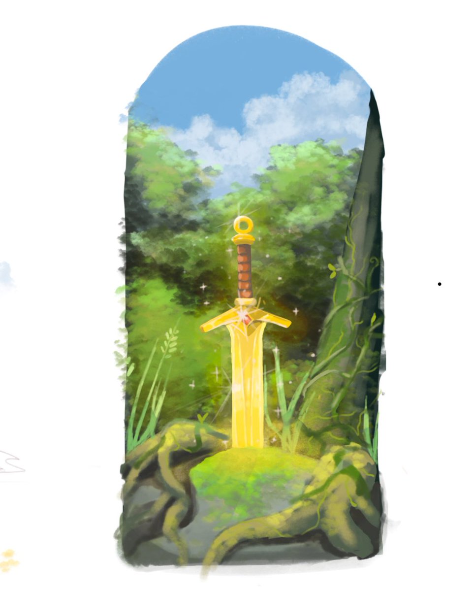 Sword and stone (a study)