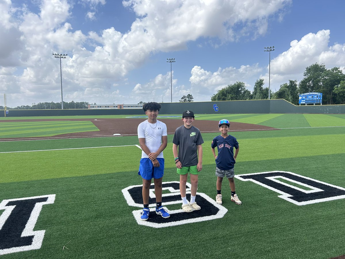 We had our final day of camp yesterday for our competition day and it went great! We had Joseph, Presley, and Noah as our competitors of the day! Glad to see so many kids coming out loving and enjoying baseball this week!