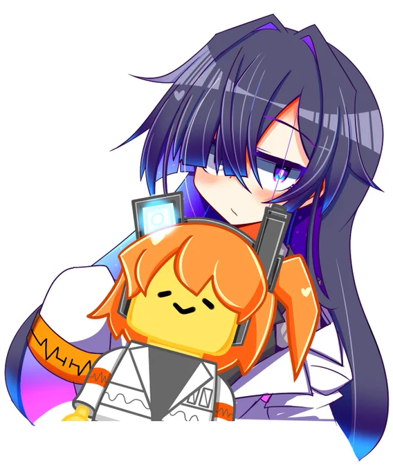 博士とレゴレイちゃん