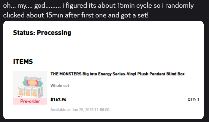 crazy restocks tweet media