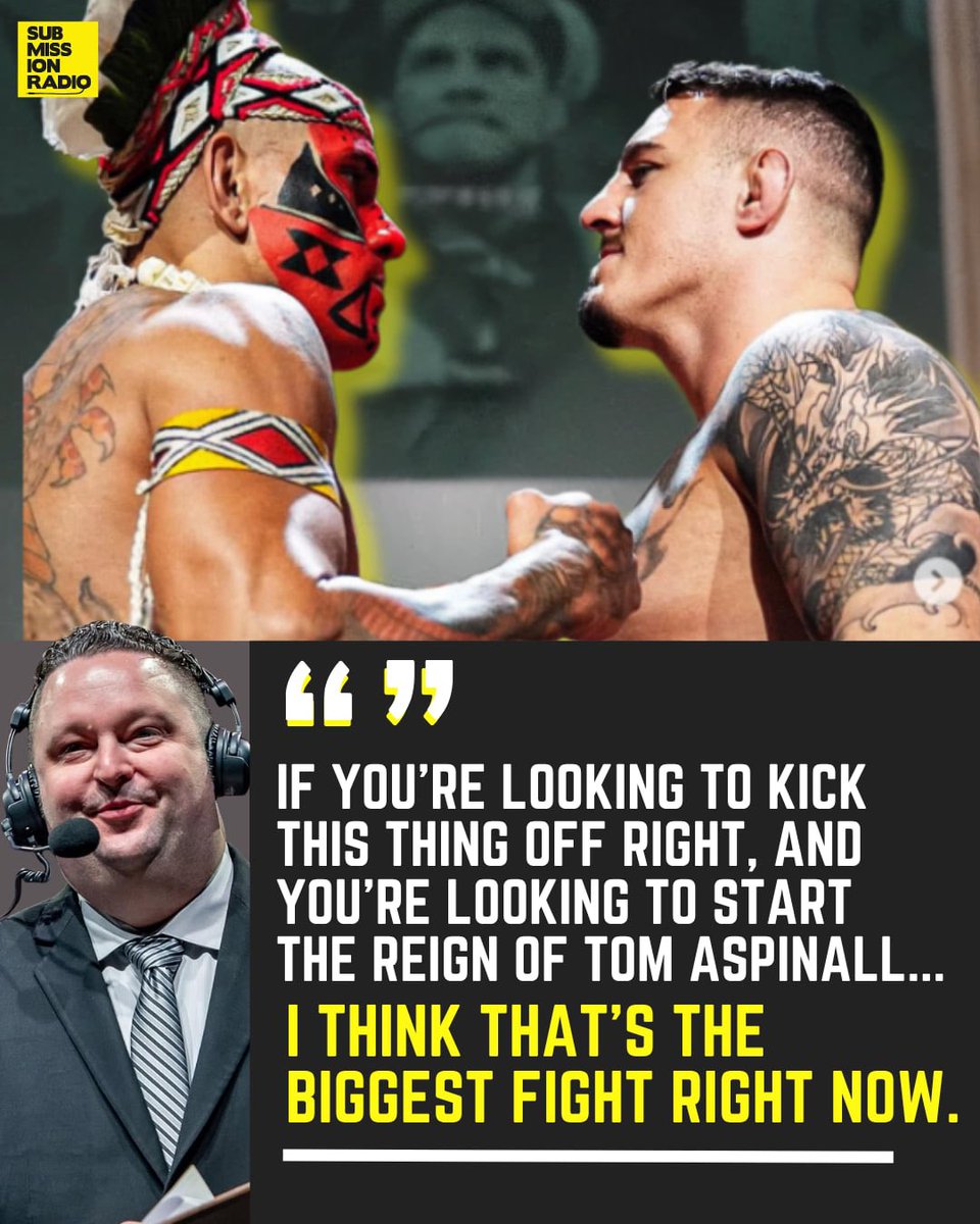 Submission Radio (@submissionradio) on Twitter photo So Tom Aspinall x Alex Pereira next? 🤔
FULL REACTION VID W/ <a href="/JohnMorgan_MMA/">John Morgan</a>: youtu.be/NH9nvs6zMxo?si… So Tom Aspinall x Alex Pereira next? 🤔
FULL REACTION VID W/ <a href="/JohnMorgan_MMA/">John Morgan</a>: youtu.be/NH9nvs6zMxo?si…