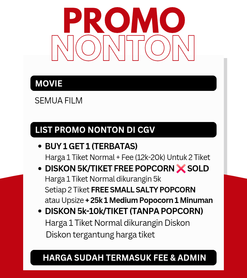 Promo nonton B1G1 Bioskop Wa Fastrep tweet media