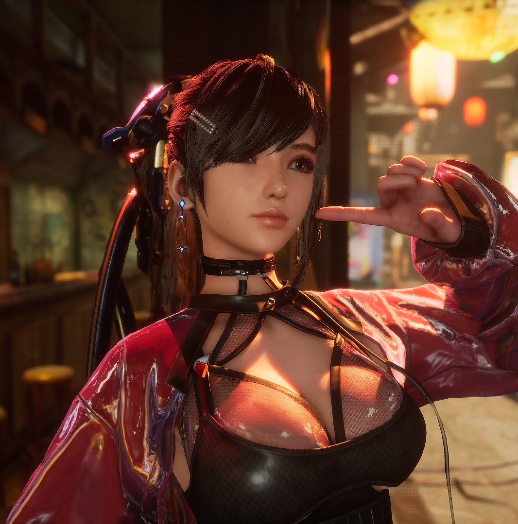 Gillybeans977's tweet image. Some more Eve pictures! This is my favorite outfit in the game so far #StellarBlade #StellarBladePC