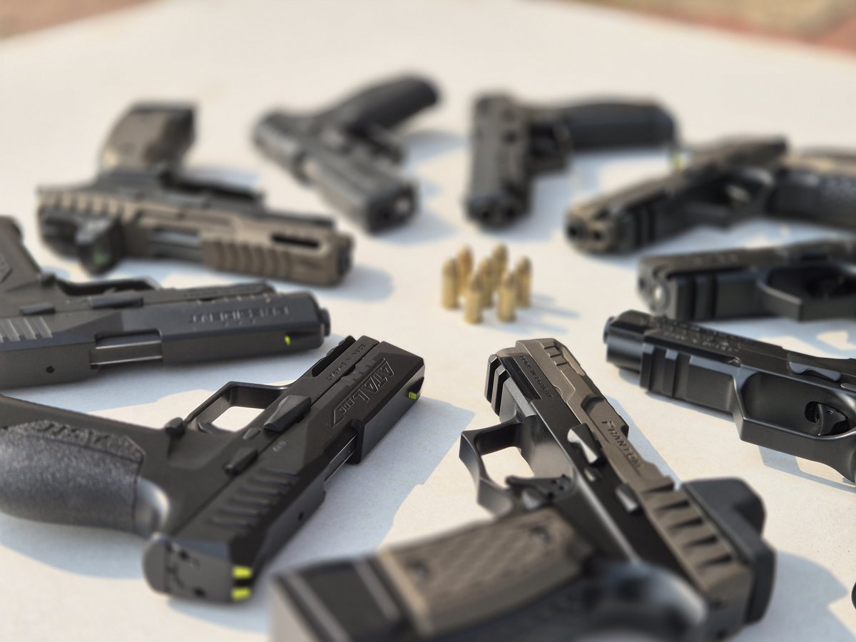 3 Pistols. 3 Identities. One Revolution.
🔸 ATAL EDC Gen2 – Conceal with Capacity
🔸 PRESIDENT 18 – Highest Capacity in 🇮🇳
🔸 PHANTOM – Red Dot Sight. Factory-Fit. Tactical-Ready.
💭 Which would you carry?

#AstrDefence #MadeInIndia #IndianFirearms