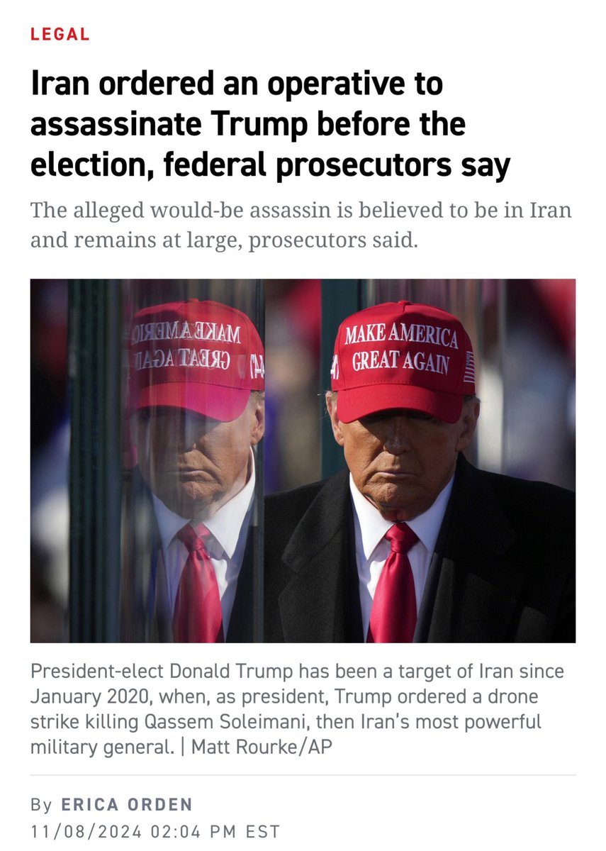 Maybe next time don't try to murder the President.