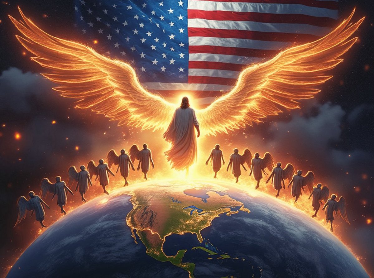 TheIdealExit77's tweet photo. Pray for the world. The only peace we will find is through Jesus Christ. 🇺🇸❤️🙏🏼 https://t.co/76nMI59afv