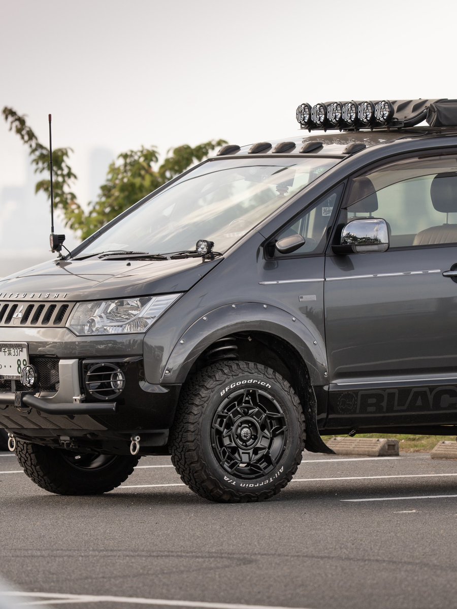 DELICA D:5のホイール 新調しました🇺🇸 メーカーは変わらず 推しの
