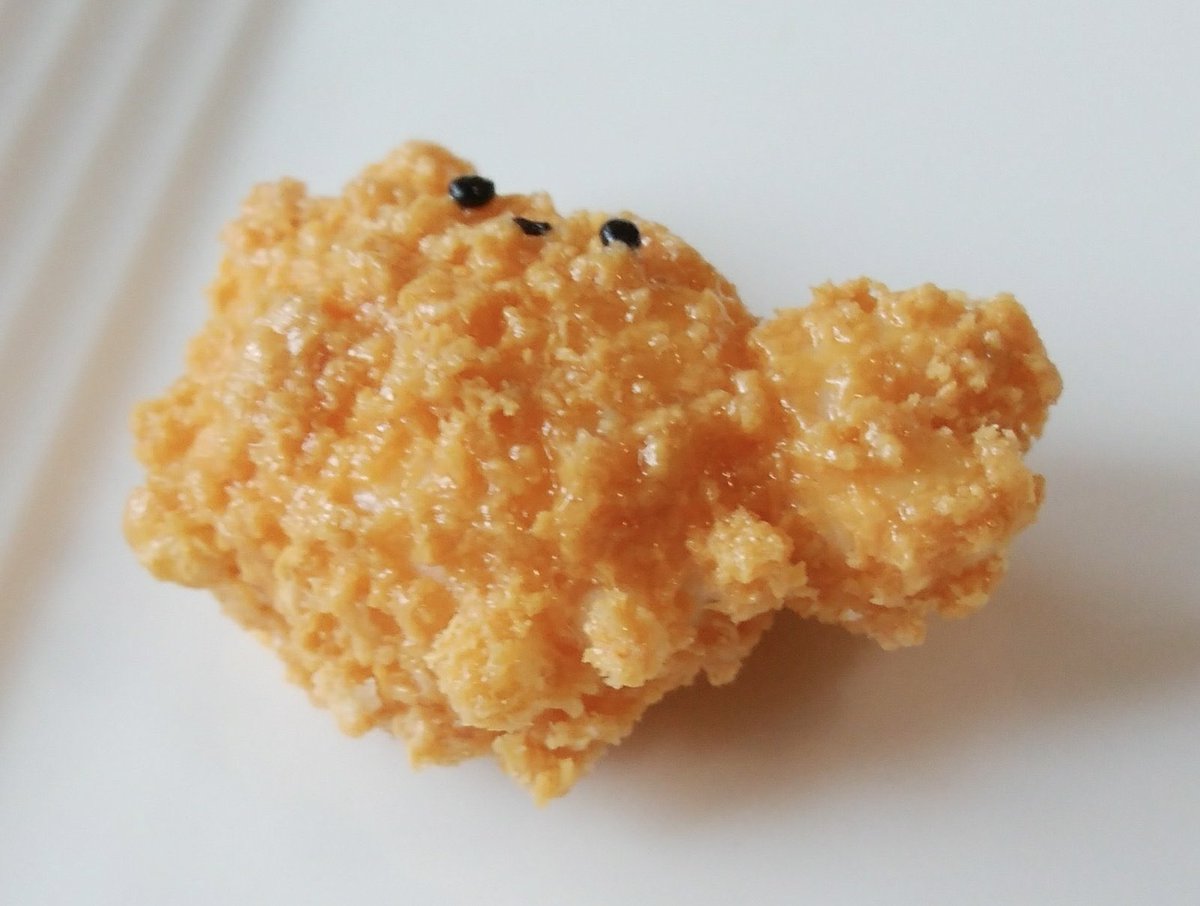 #かにの日 
丸ごと揚げられたかに