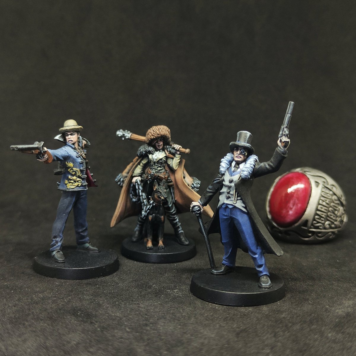 Enforcers from Scarface 1920
By <a href="/RedzenGames/">Redzen Games</a> 

#miniature #miniaturepainting #paintingminiatures #scaeface1920 #boardgame #redzengames