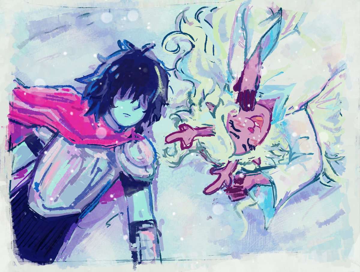 chomplicated's tweet image. do i make you feel like christmas time? #deltarune