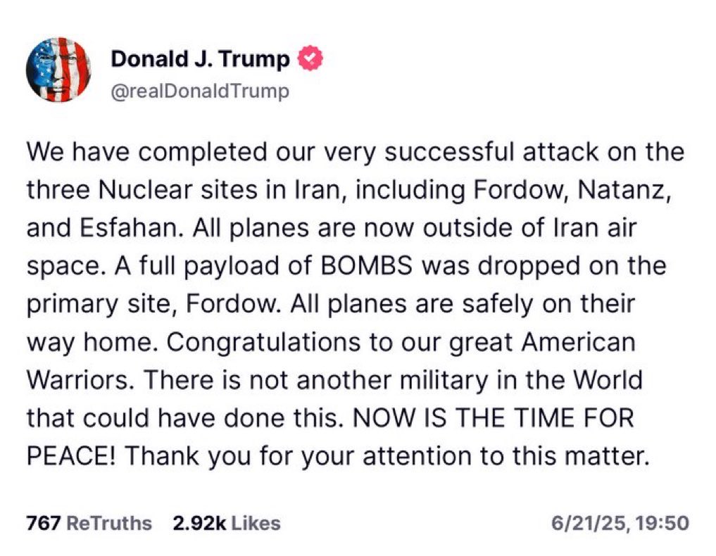 sticksnet's tweet photo. Democrats get out of wars.
Republicans - even #Trump - go into wars.

After #Putin, #Netanyahu is manipulating a weak &amp; feeble #Trump...

Next '9/11 like' terrorist attack, you know who to blame!

#BOMBS #WorldWarIII #WarPowersAct #Iran
#DeadlineWH #LastWord #MSNBC #CNN #FOXNEWS https://t.co/V769v9PsWp