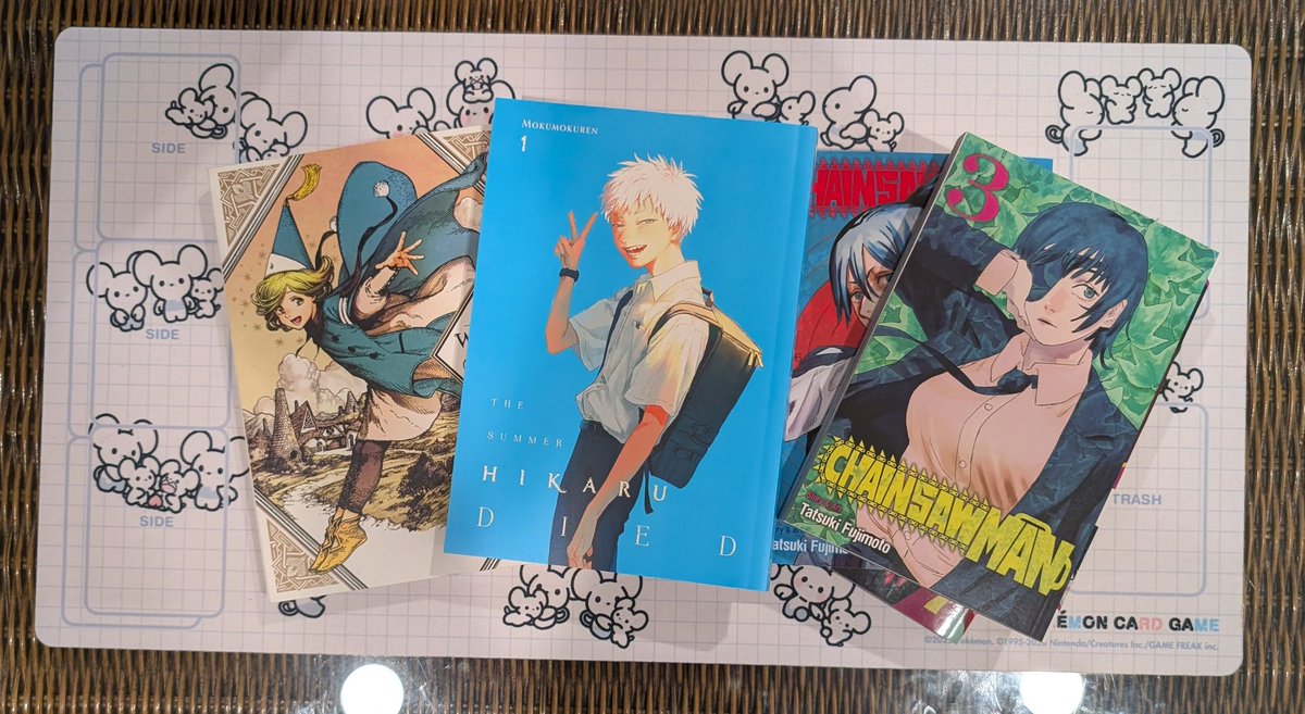 tickyfall's tweet photo. manga haul after manga hiatus https://t.co/QMpyFW7wg9