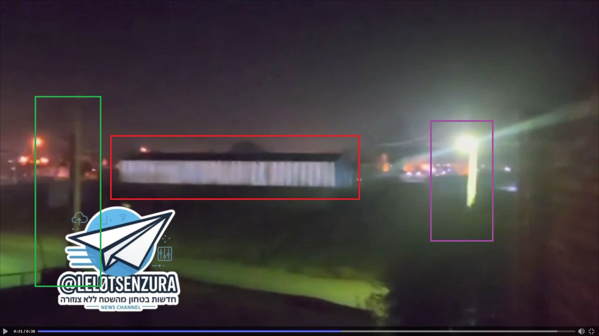 Osinttechnical's tweet photo. Likely footage of US Navy-launched Tomahawk cruise missiles hitting Iran’s Isfahan nuclear facility, as seen from nearby:

https://t.co/570NvdkPPH