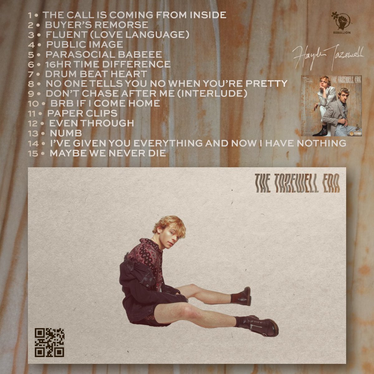 HaydenTazewell's tweet photo. We made this album in the aftermath of things we never thought we’d survive. Every lyric carries weight. Every sound has an emotional connection. Thank you for giving us #SomeTimeToExplain. We needed this more than you know. 🤎 https://t.co/jdvDM0GU0B
