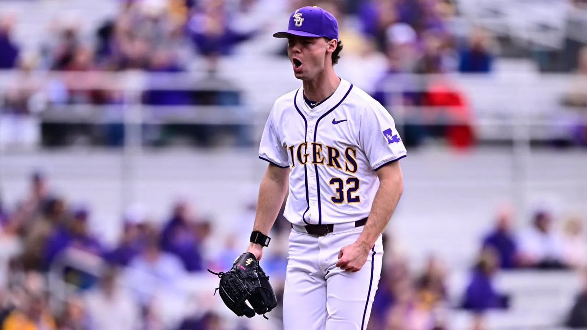KADE ANDERSON HAS A COMPLETE GAME IN HIS FINAL APPEARANCE ON THE BUMP AS AN LSU TIGER WITH DOUBLE DIGIT STRIKEOUTS.