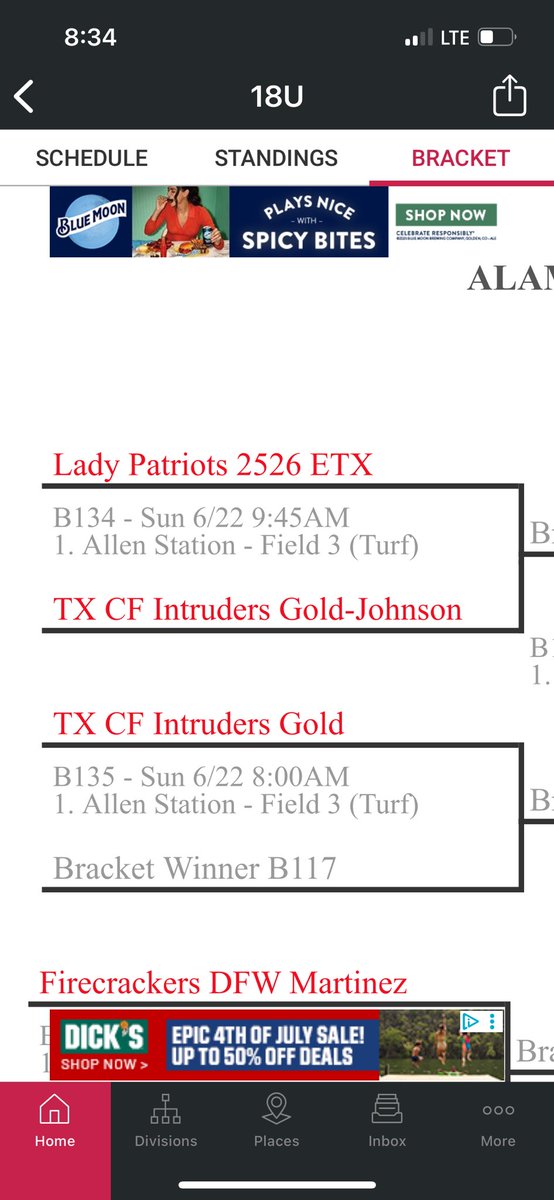 Lady Patriots 26/27 ETX 18U (@lp2526etx) on Twitter photo After a rough day on Friday, the girls took care of business today. Moving on to the Elite 8 in the Alamo Bracket. First game at 9:45 at Allen Station. <a href="/Ladypatriots_Tx/">LadyPatriots-Official</a> After a rough day on Friday, the girls took care of business today. Moving on to the Elite 8 in the Alamo Bracket. First game at 9:45 at Allen Station. <a href="/Ladypatriots_Tx/">LadyPatriots-Official</a>