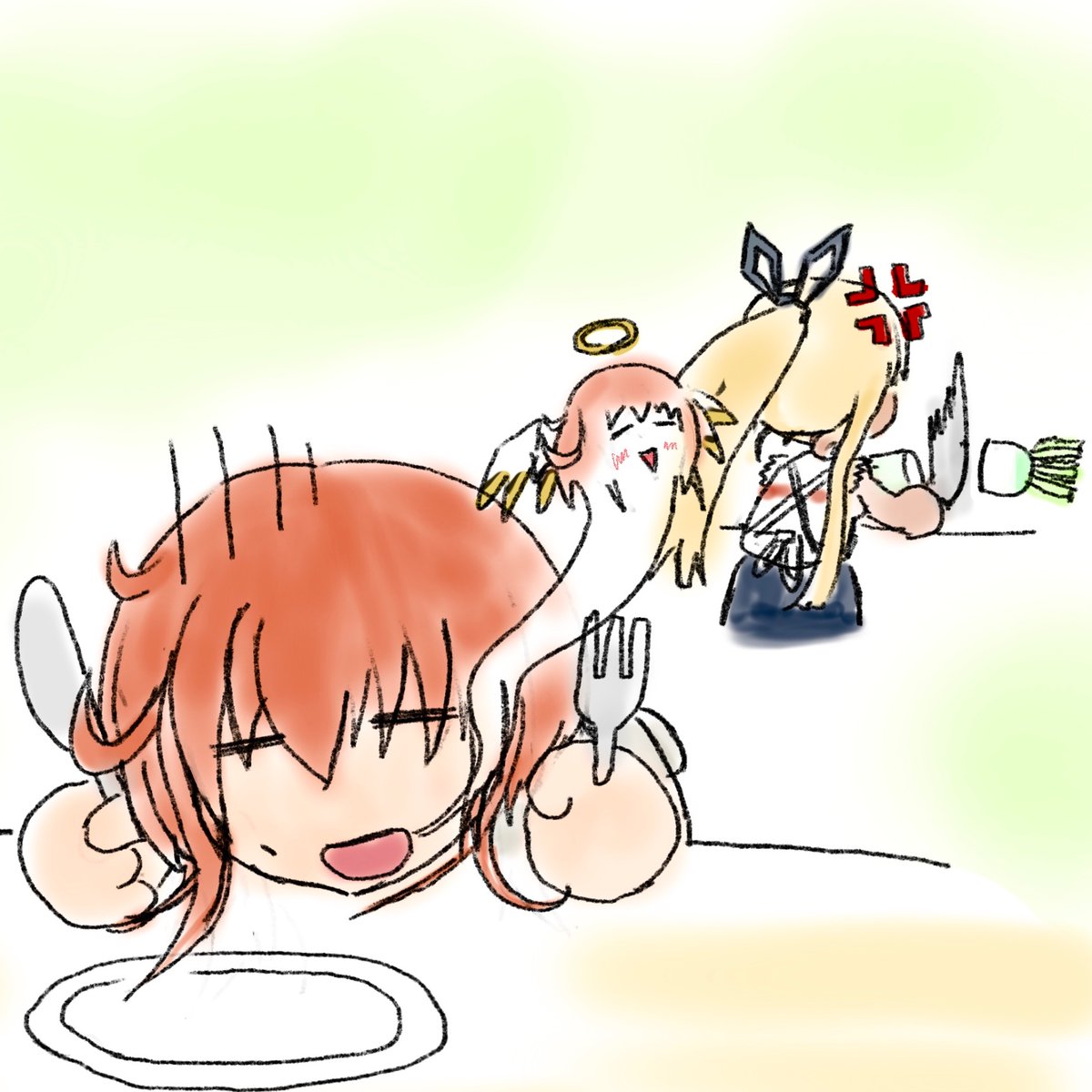 #このタグを見た人はめっちゃキレてる女の子を貼って