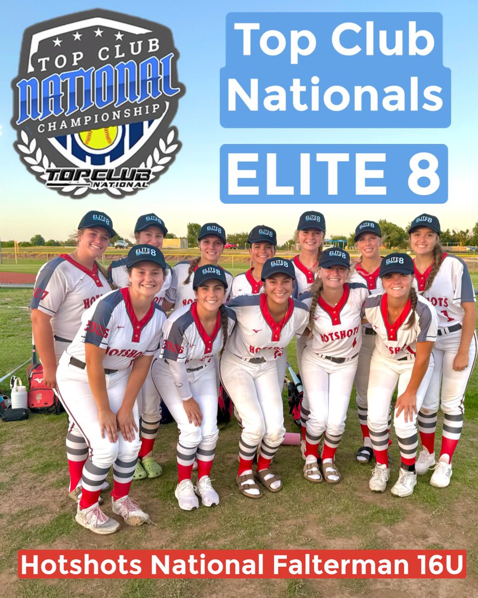 ANOTHER ONE!: Big congrats to Hotshots National Falterman 16U as they advance to The Elite Eight of the 16U Top Club National Championships.   Great job girls—keep balling. #bangbang