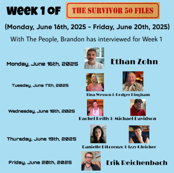 McDonlons's tweet photo. The First Week of The #Survivor50 Files Podcast with @BrandonDonlon went great!!
The People that Brandon has on for Week 1 are amazing and I'm so looking forward to Week 2 of The Survivor 50 Files on Monday
#Survivor #Survivor50 #Survivor45 #RHAP #RobHasAPodcast @RobHasApodcast https://t.co/8ZpN9h8942