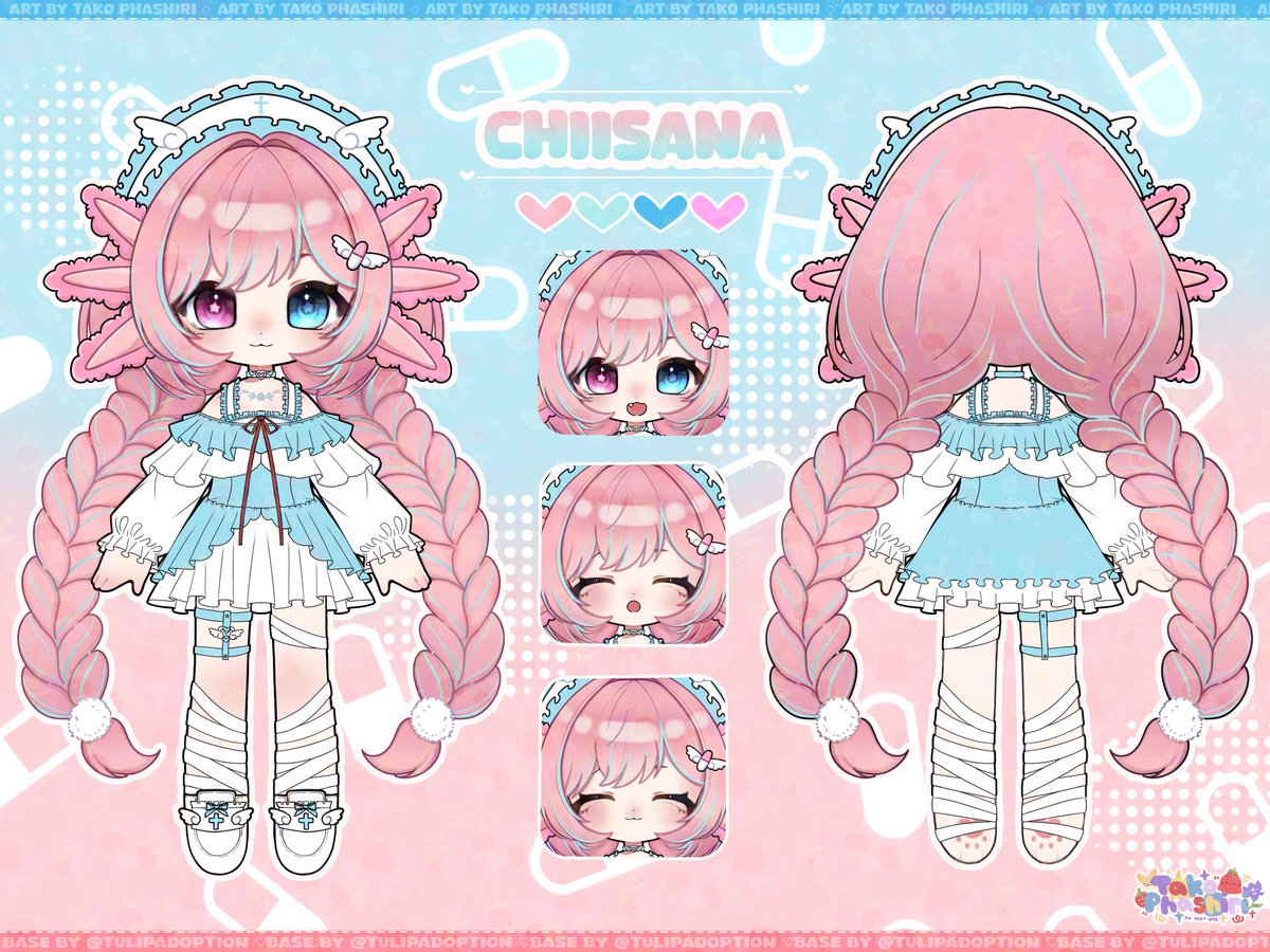 Chibi Commission Sheet for <a href="/Chiisana_x/">꒰১ Chiisana ໒꒱</a> <333