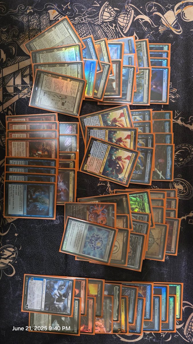 The_GingerBrute's tweet photo. Conceded in the finals of a small local RCQ today with Izzet Affinity, deck felt incredibly powerful all day and definitely think this is the shell for Vivi. @fireshoes

Rnd 1 Amulet WW @MTGplayer22
Rnd 2 Izzet Prowess WW
Rnd 3 Neobrand WW
ID Rnd 4 &amp;5
Semi Merfolk LWW https://t.co/cmpQOI9gAV