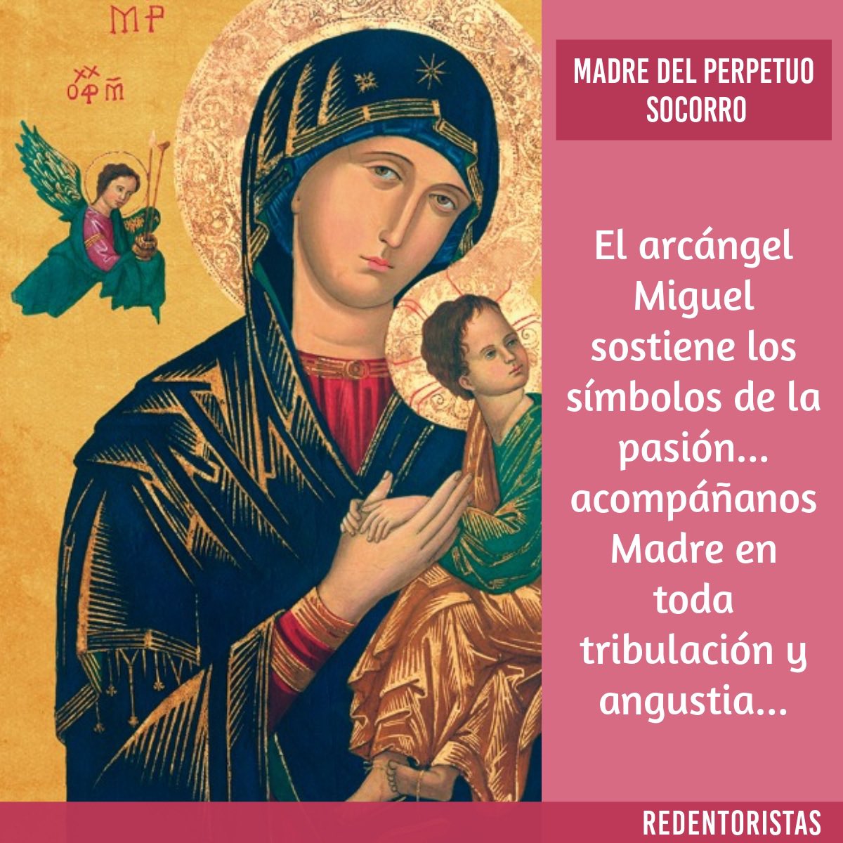 CUARTO DÍA DE LA NOVENA
Ángel significa mensajero. Dios emplea a sus ángeles para protegernos y cumplir su voluntad. Pidamos a Dios su constante ayuda y la especial intercesión de san Miguel arcángel, el príncipe de la milicia celestial.