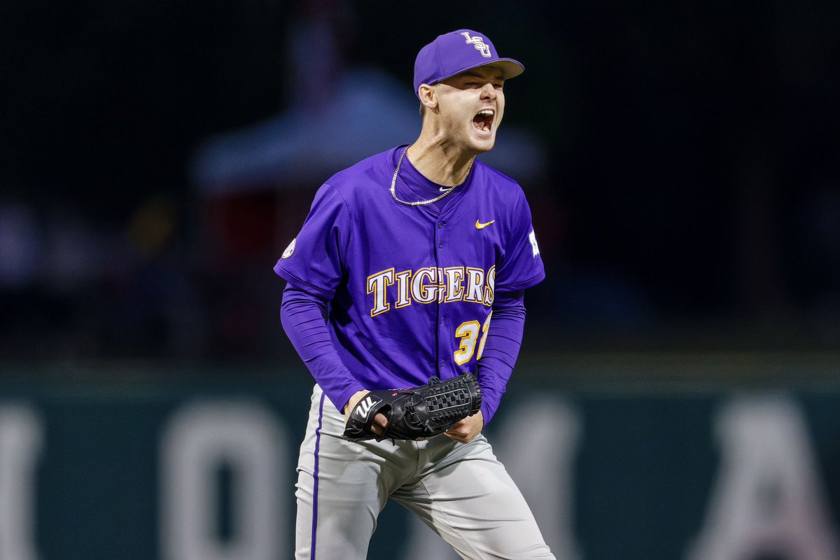 130 pitches. 
Complete game, shutout, 10 Ks
Game one of the CWS Finals 

Take a fucking bow Kade Anderson
