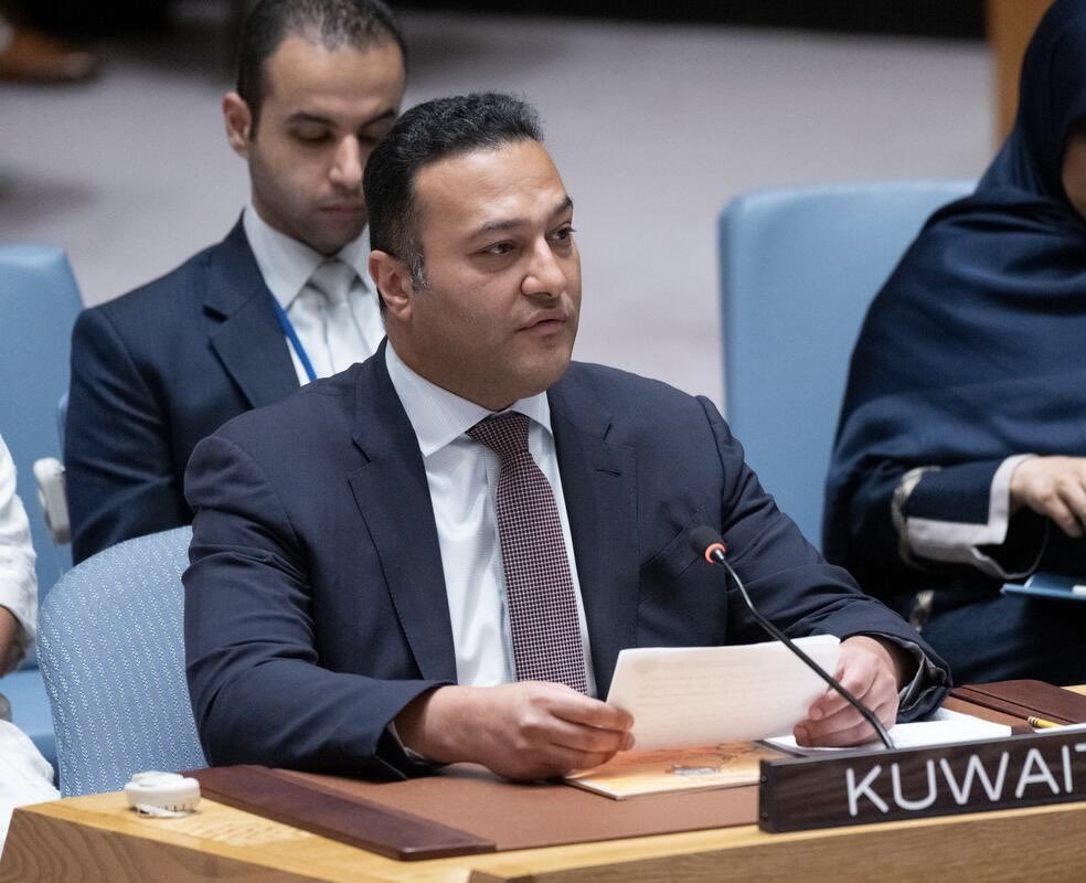 KuwaitMissionUN's tweet image. ألقى الوزير المفوض/ فيصل العنزي، نائب مندوب دولة #الكويت الدائم لدى الأمم المتحدة، بياناً نيابة عن دول مجلس التعاون الخليجي خلال جلسة #مجلس_الأمن المنعقدة في ٢٠ يونيو ٢٠٢٥ بشأن الحرب الاسرائيلية - الايرانية.

🔷 جدّدت دول المجلس إدانتها للهجمات الإسرائيلية على إيران، محذّرة من…