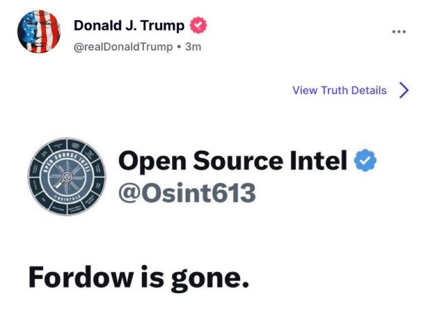 Confirmed… 6 bunker busters dropped on Fordow.