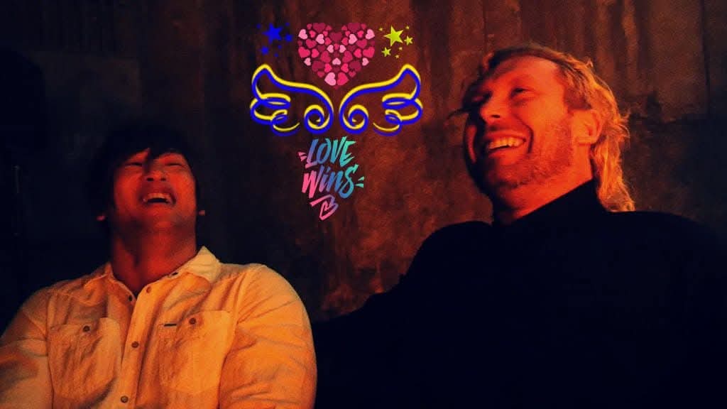 LCHime's tweet photo. EVERYONE SHUT THE HELL UP THE GOLDEN LOVERS ARE FREAKING BACK HAPPY PRIDE MONTH TO US ALL!!!!! https://t.co/45fhbjHxAr