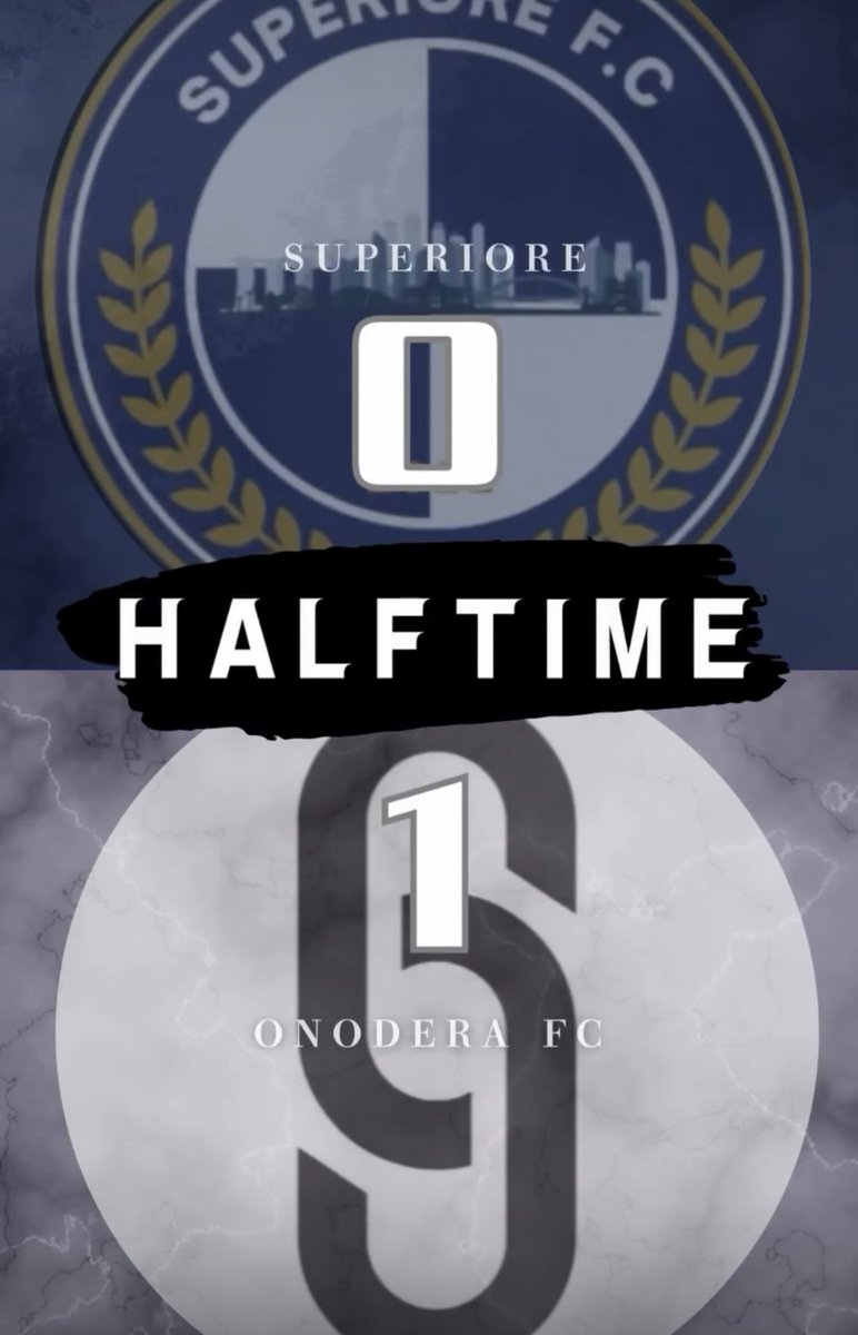 superiore_fc's tweet photo. Superiore FC★☆☆☆☆

【クラブ選手権】第2回戦
vs ONODERA FC

前半終了　0-1

#soccer #soccerlife #football #enjoy #社会人サッカー
#superiorefc  
#クラブ選手権#神奈川県2部リーグ#Jリーグ
#サッカー好きと繋がりたい #superiore https://t.co/1bTD9gPLVa