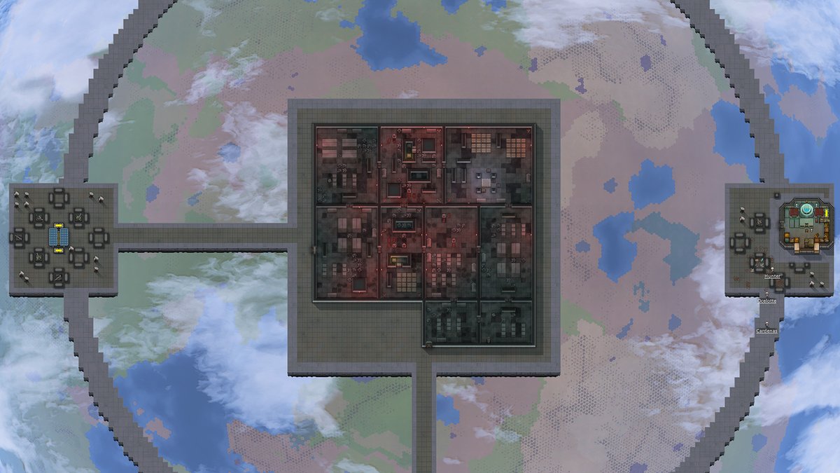 These satellites we have in Odyssey look pretty darn cool. Your gravship can land on this