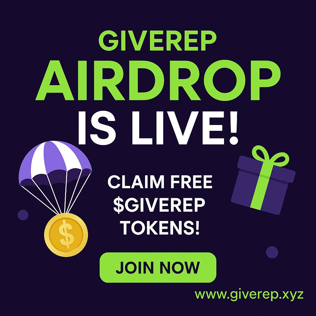 twtertrend's tweet photo. I'm earning REP every minute.🕑

@GiveRep

Interact with me and earn too.🖋️

Let's farm together.
1 Like = 1 $REP
1 Comment = 1 $REP
1 RT = 1 $REP 

Let's earn it together.
@QuantHiveAI https://t.co/Gt7ldrWCiu