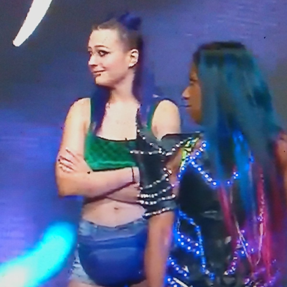 JennaEBR's tweet image. some good news
surprise 
@BillieStarkz is on my tv

#AEWCollision